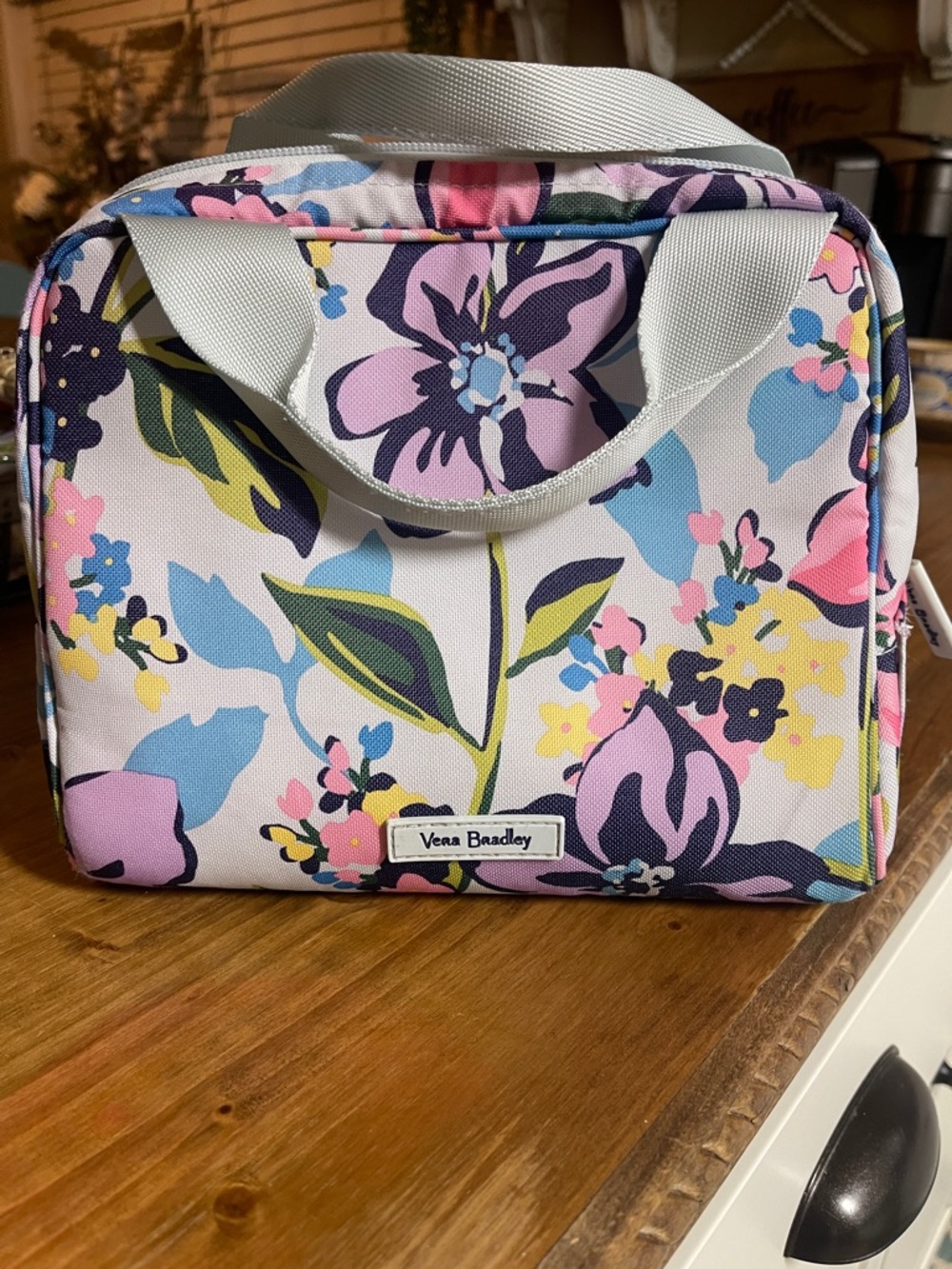Vera Bradley Floral lunch bag insulated cooler bag